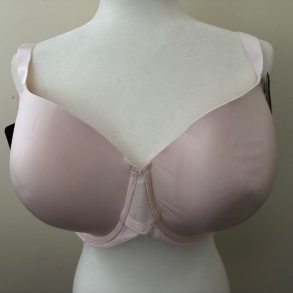 Paramour 40DDD Marvelous Light Pink Full Coverage Underwire Bra